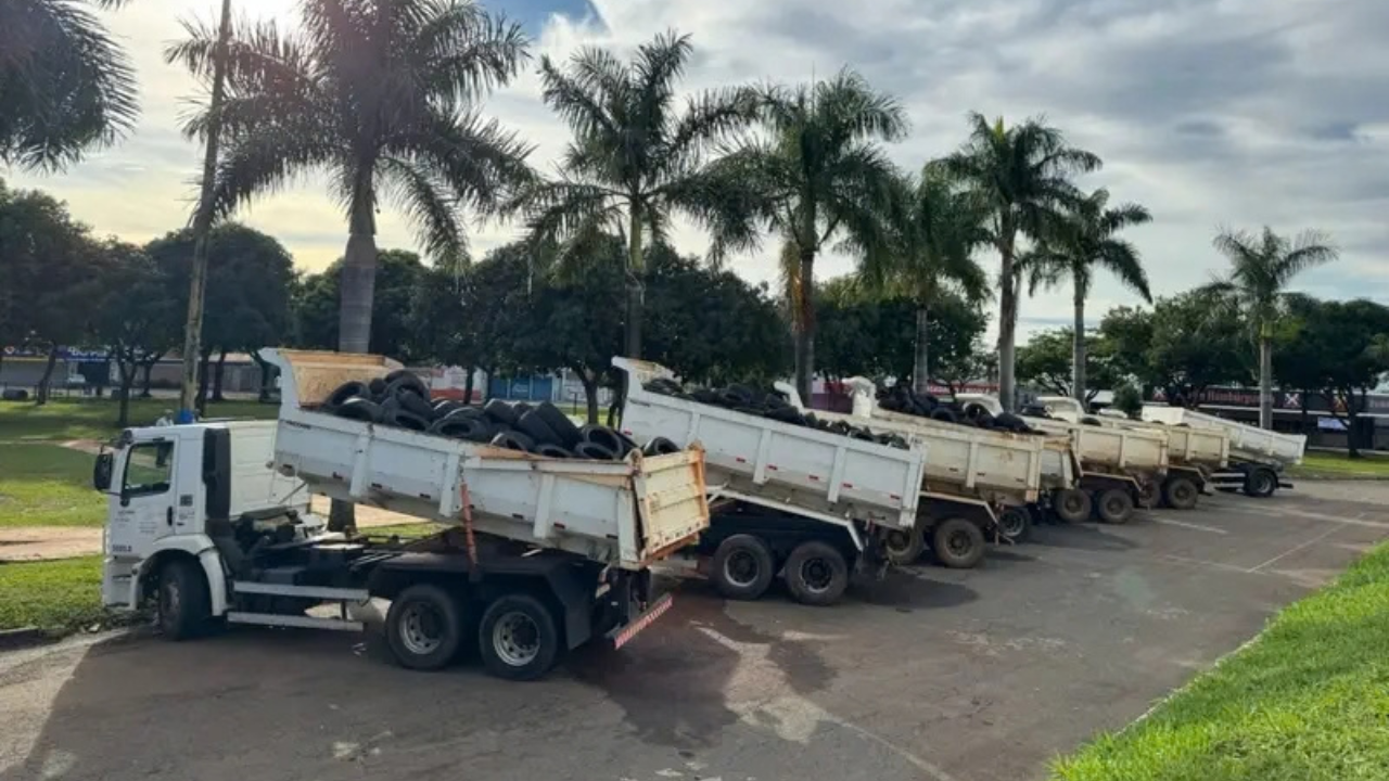 Goiânia terá multidão gratuito para recolhimento de pneus em outubro