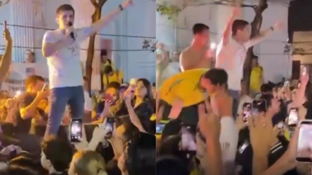 Vídeo: Pavanato e Campopiano participam de ato pró-Flávio em SP