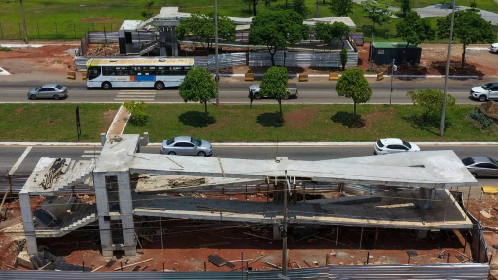GO-070 terá bloqueios na madrugada de domingo (18/10) para instalação de passarela