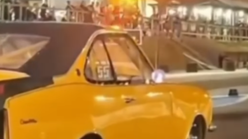 Vídeo: Carro explode após piloto perder o controle e colidir com muro em arrancadão