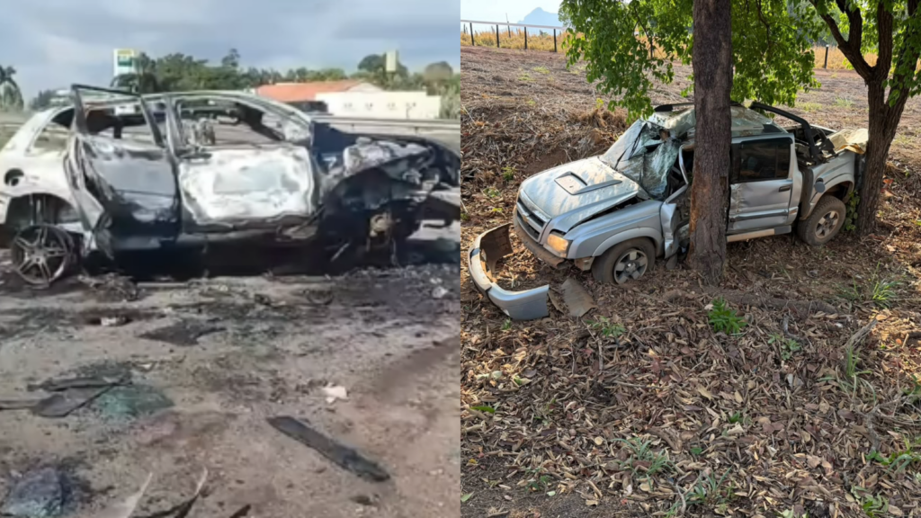 Três pessoas morrem e 29 ficam feridas em 24 acidentes nas BRs de Goiás