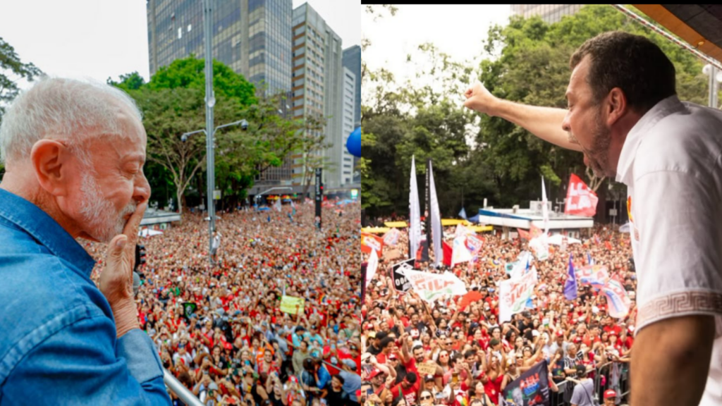 Vídeo: Atos pró-Lula mobilizam 11 capitais e Goiânia recebe Boulos nesta quarta (14)