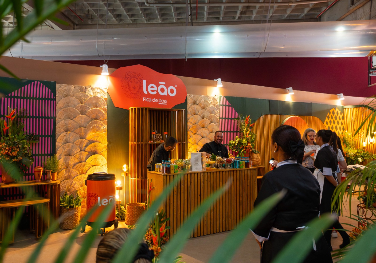 Coca-Cola leva Chá Leão para experiência de bem-estar no Wellnext Conexão Flamboyant