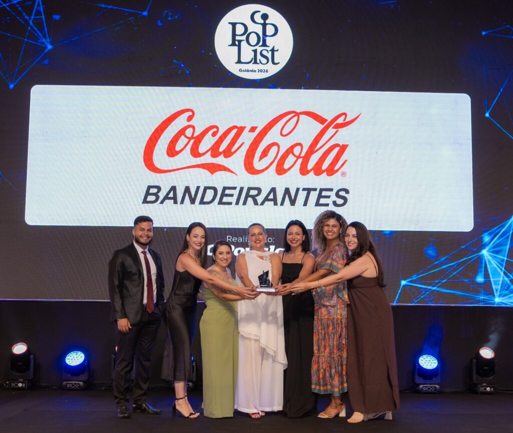 Coca-Cola lidera lembrança em refrigerantes e Crystal Acqua Lia no Pop List 2026