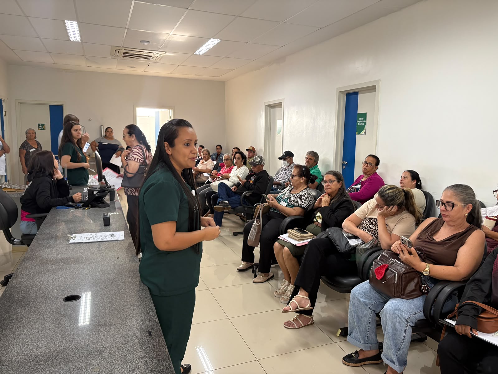 Policlínica de Quirinópolis realiza palestra sobre prevenção da obesidade