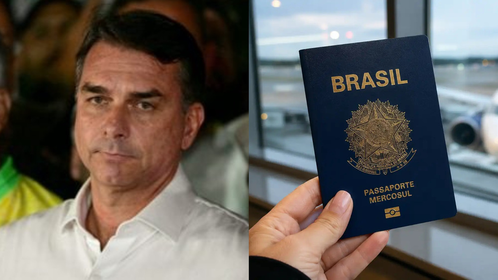 Flávio Bolsonaro prometeu entregar passaporte um dia antes de fugir