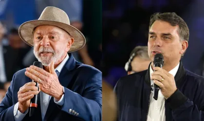 Flávio Bolsonaro contesta resultado da eleição e pede anulação do pleito