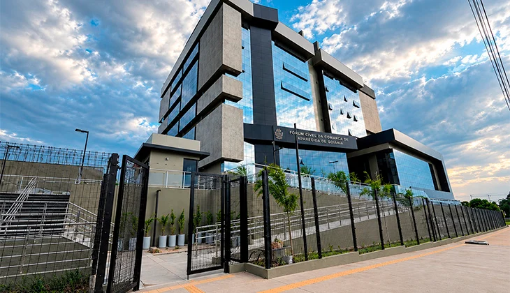 TJGO inaugura novo Fórum Cível de Aparecida de Goiânia