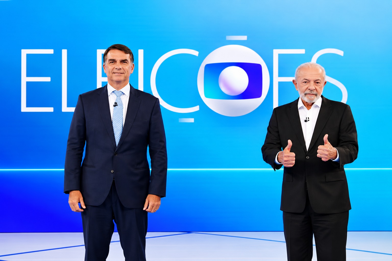 Lula e Flávio mudam estratégia, confrontam propostas e exploram fragilidades no último debate