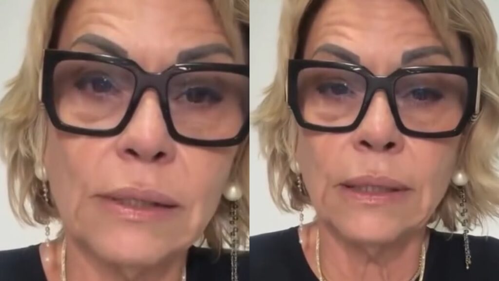 Vídeo: Mãe de Flávio Bolsonaro chora ao lamentar saída do filho do Brasil