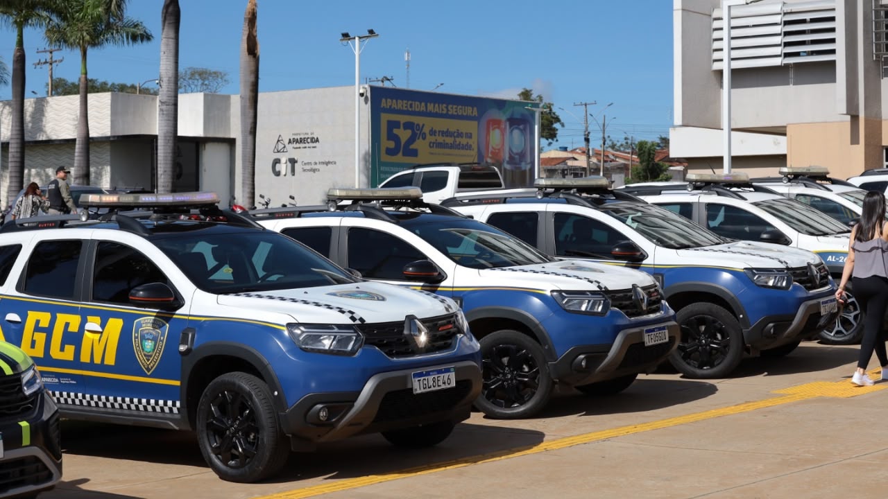 Aparecida cai 30% em mortes violentas e sobe para 2º lugar em Goiás