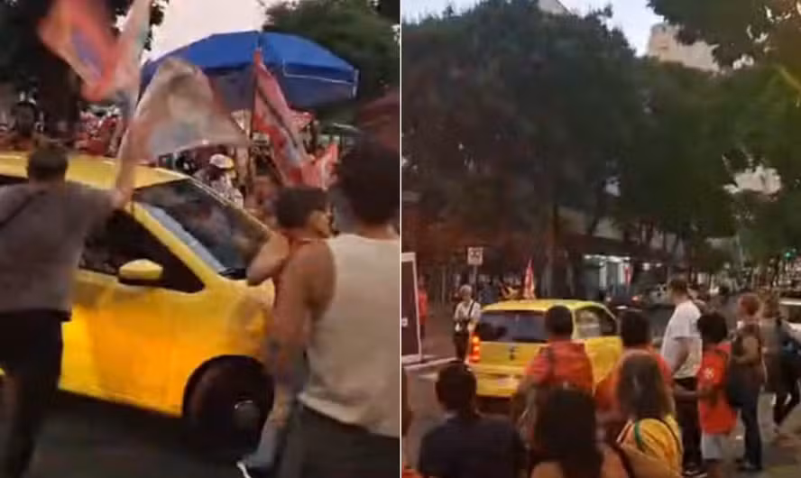 Motorista é preso após atropelar idoso em ato pró-Lula em BH
