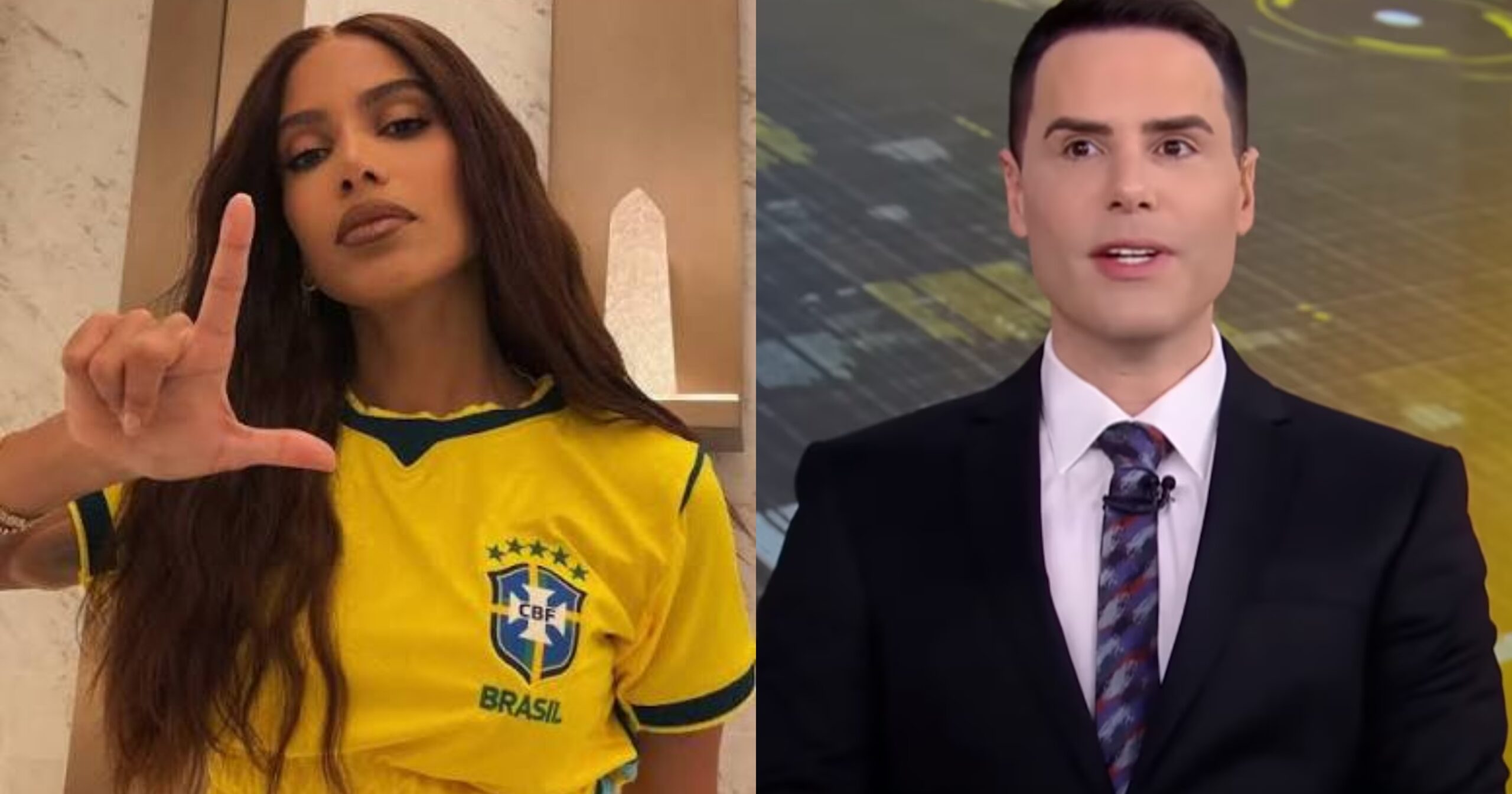 Anitta entra na Justiça contra Luiz Bacci após ofensas sexuais e políticas