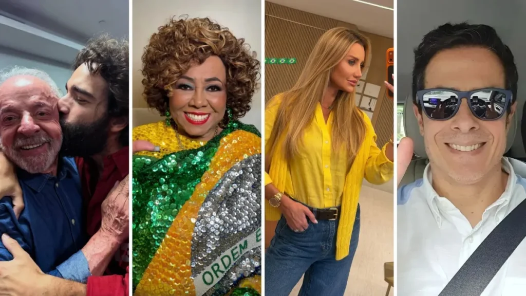 Famosos comemoram vitória de Lula, enquanto Ana Paula Siebert e Felipe Folgosi criticam resultado