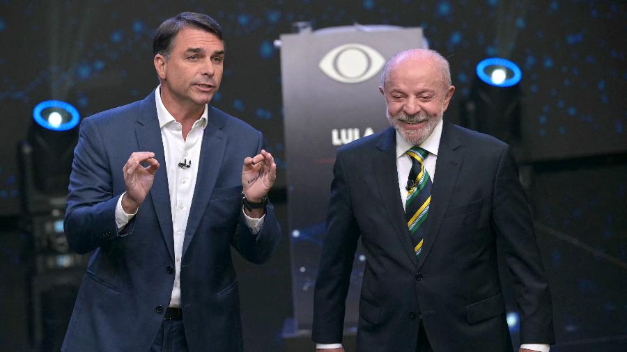 Projeção da apuração estima 51,4% para Lula e 48,6% para Flávio Bolsonaro