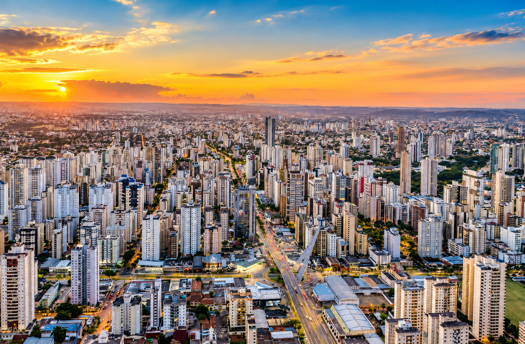 Vídeo mostra Goiânia do alto em homenagem aos 93 anos da capital
