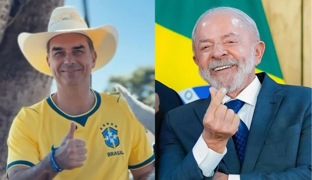 Flávio Bolsonaro muda de posição e confirma presença em debate com Lula na Band