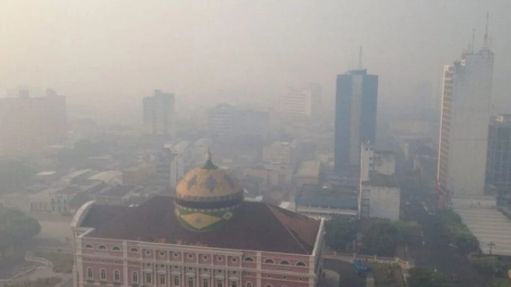 Manaus registra qualidade péssima do ar pelo terceiro dia seguido