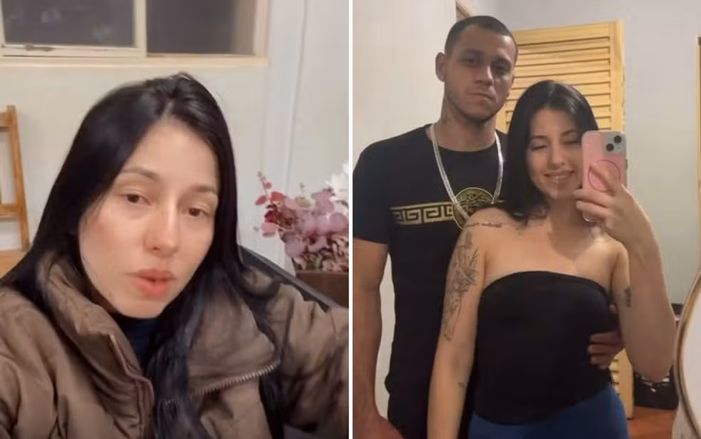 Jovem passa a noite sozinha ao lado do caixão do ex-marido e desabafa nas redes