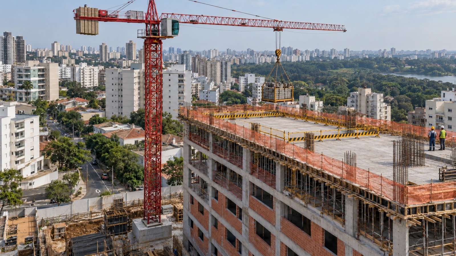 Planejamento de içamento de cargas: o que considerar em um edifício residencial